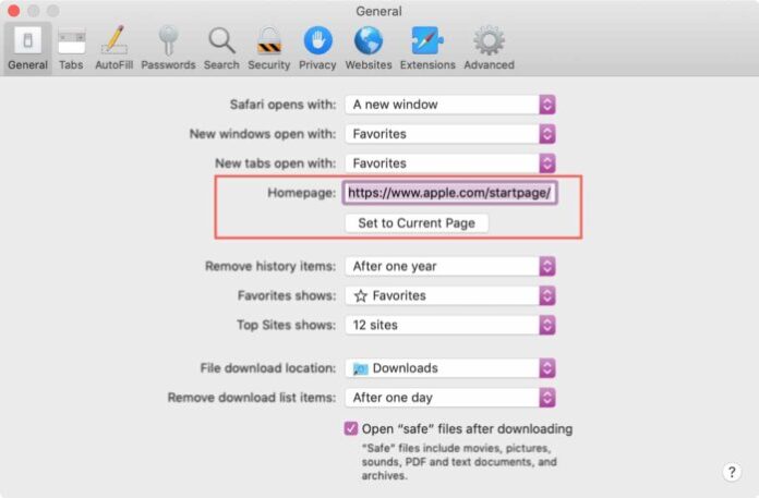 change-safari-homepage-on-iphone-ipad-mac-2